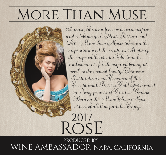 more than muse wine label