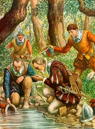 youth-earlier times had adventure stories about a "fountain of Youth"