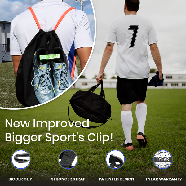 Your life got easier with the athletic shoes clip.